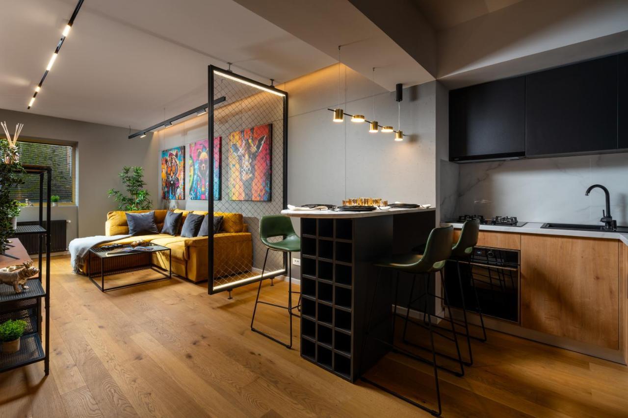 Brooklyn Studio - Aviatiei Park - Netflix - Parking Bucureşti Ngoại thất bức ảnh
